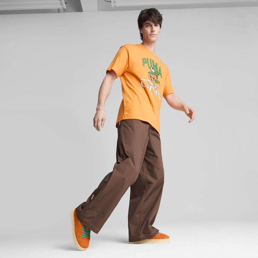 Foto 6 pulgar | Tenis Puma Suede Xl Carrots Unisex Naranja