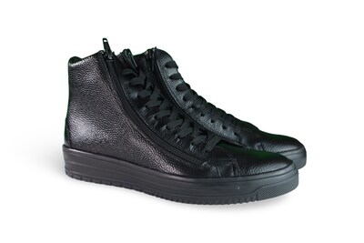 Foto 2 | Tenis Bota Hombre Benissimo 33709 Negro Casual Piel