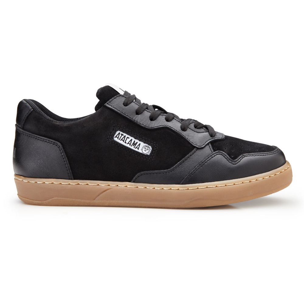 Foto 8 pulgar | Tenis Atacama Mullen Negros De Piel  Cómodos Y Resistentes Unisex