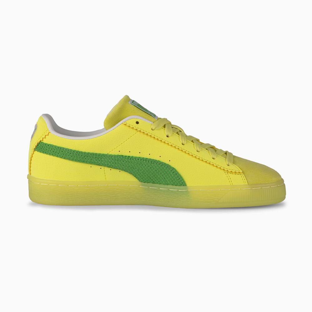 Foto 2 | Tenis Puma Suede Limom Para Hombre Amarillo
