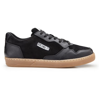 Foto 7 | Tenis Atacama Mullen Negros De Piel Cómodos Y Resistentes Unisex