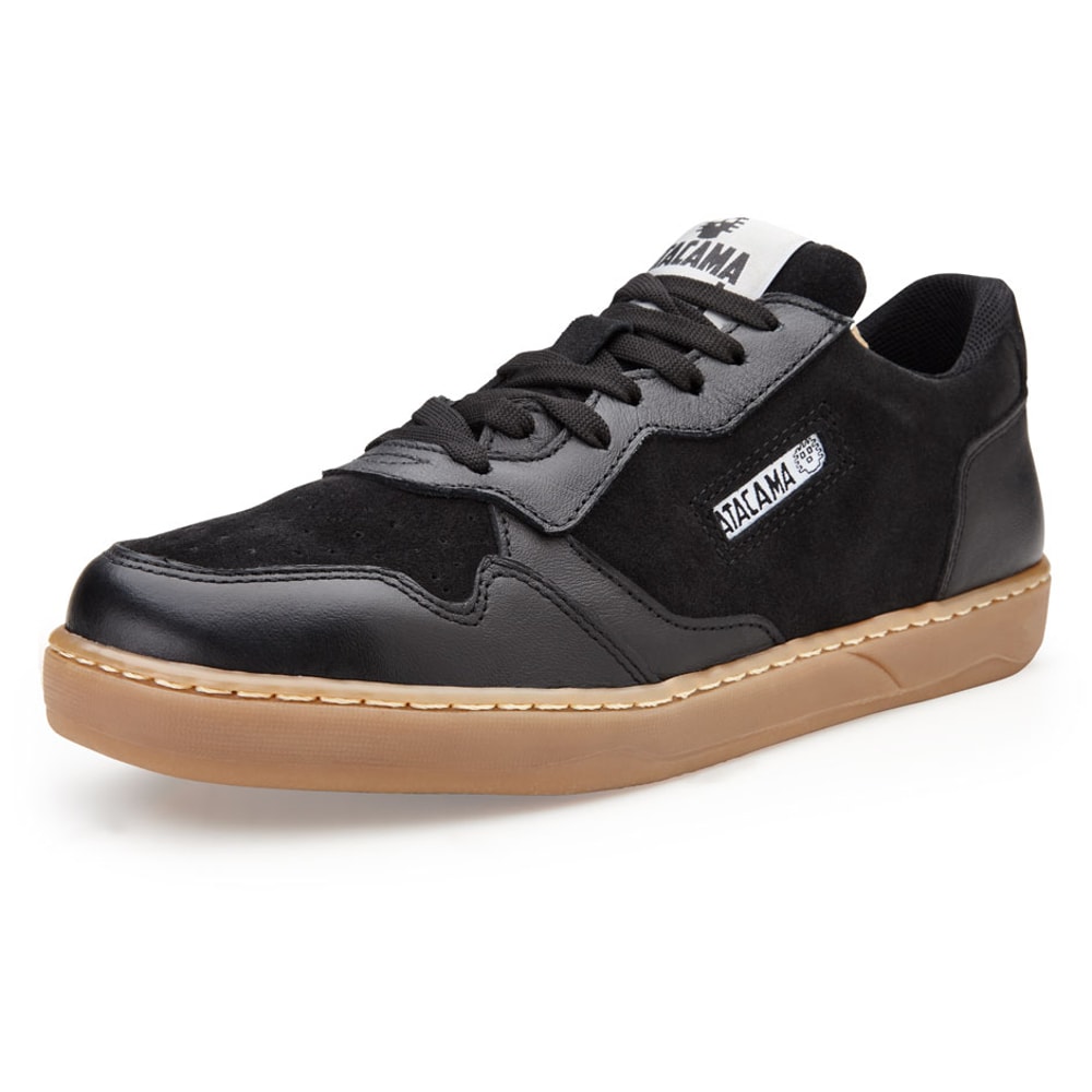 Tenis Atacama Mullen Negros De Piel  Cómodos Y Resistentes Unisex $998