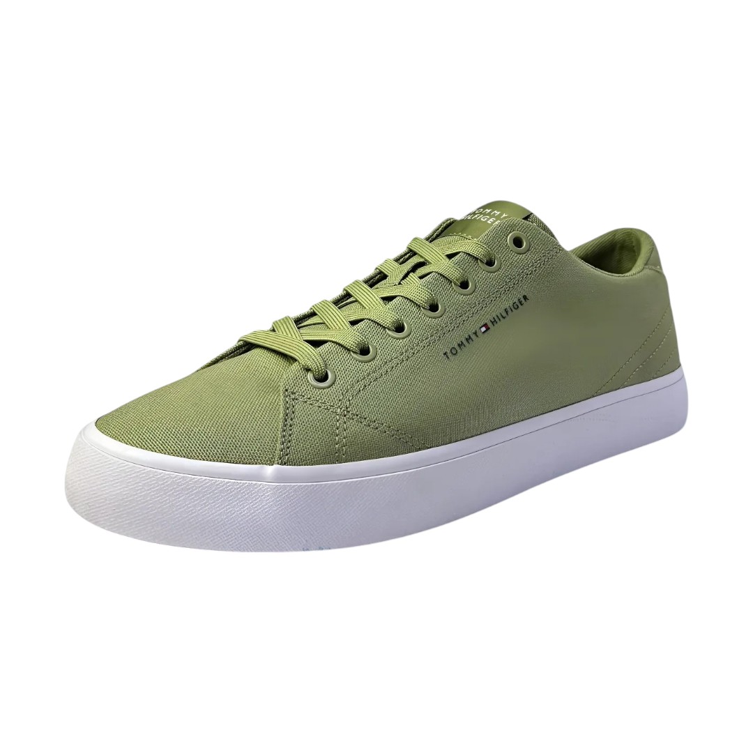 Foto 3 | Tenis Tommy Hilfiger Harlem Core Casual Comodo Color Verde Para Hombre
