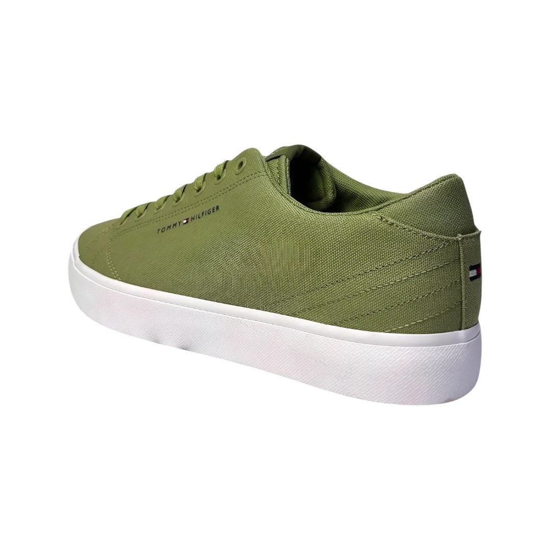 Foto 6 | Tenis Tommy Hilfiger Harlem Core Casual Comodo Color Verde Para Hombre