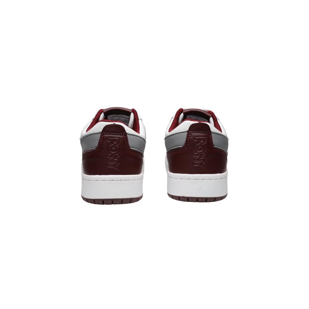 Foto 3 pulgar | Tenis Pony City Wings Burgundy color Blanco