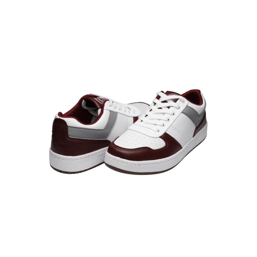 Foto 4 pulgar | Tenis Pony City Wings Burgundy color Blanco