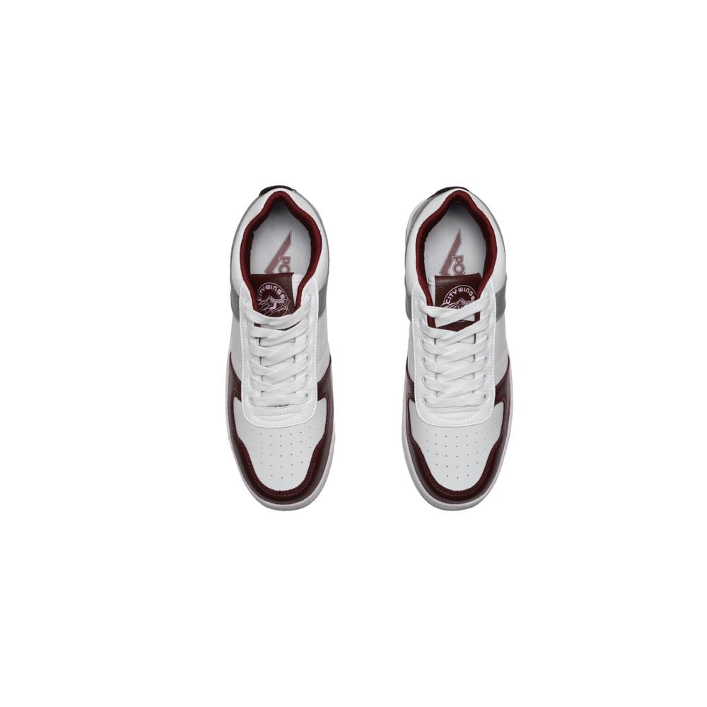 Foto 5 pulgar | Tenis Pony City Wings Burgundy color Blanco