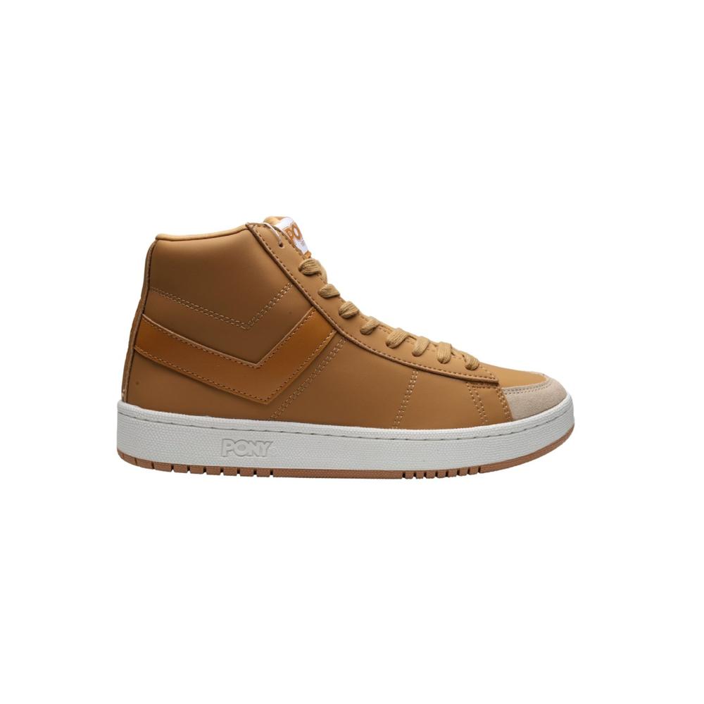 Tenis Pony Pro 80 Hi Mustard Bottle Unisex Casual color Marrón