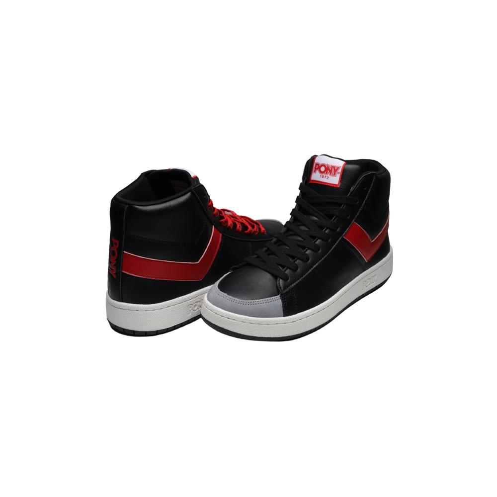 Foto 4 pulgar | Tenis Pony Pro 80 Hi Black Berry Unisex color Negro