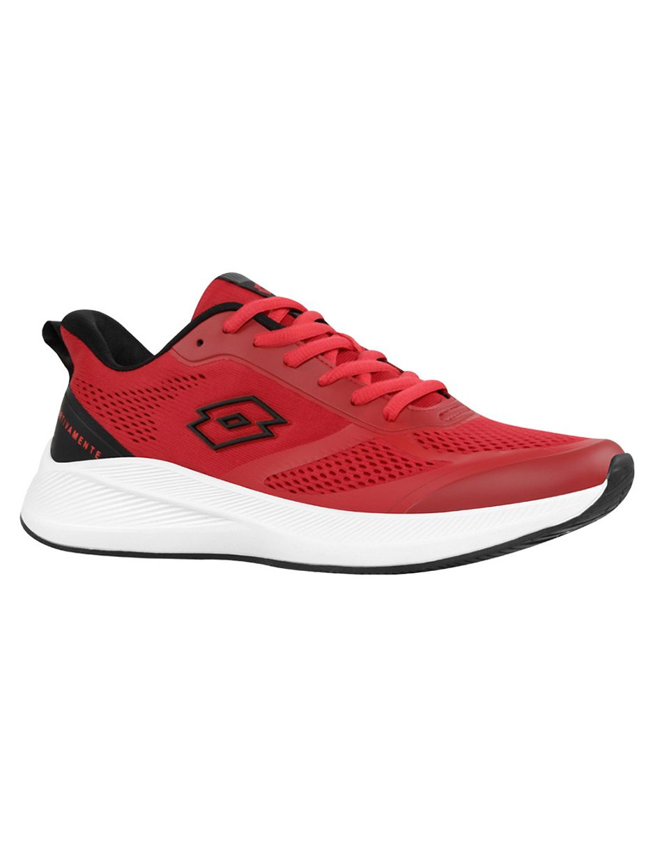 Tenis Lotto YL-2 color Rojo para Hombre