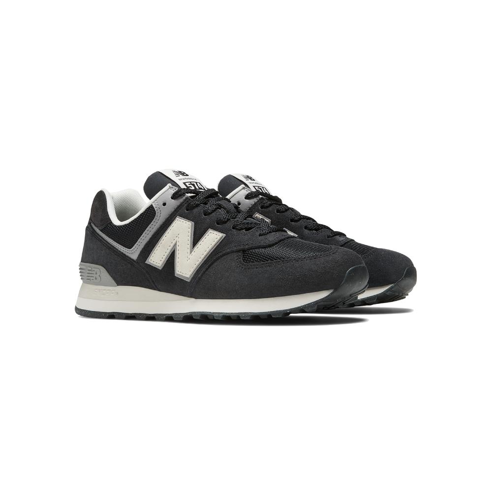 Foto 5 | Tenis New Balance 574 Black color Negro para Hombre