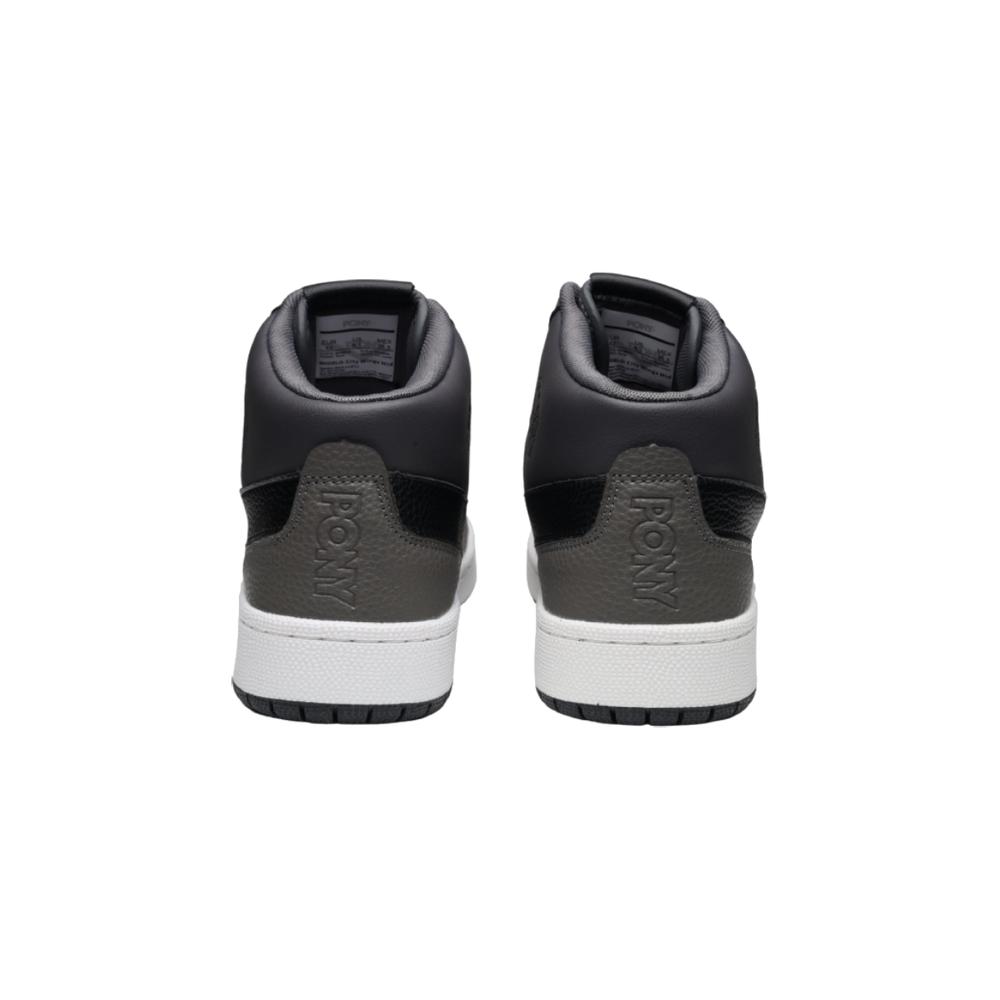 Foto 4 pulgar | Tenis Casuales Pony City Wings Mid Iron color Negro para Hombre