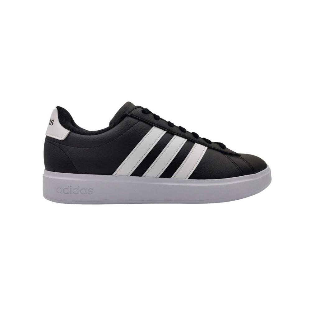 Foto 2 pulgar | Tenis Adidas Grand Court Cloudfoam Negros para Hombre