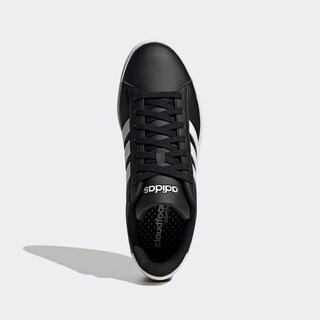 Foto 4 | Tenis Adidas Grand Court Cloudfoam Negros para Hombre