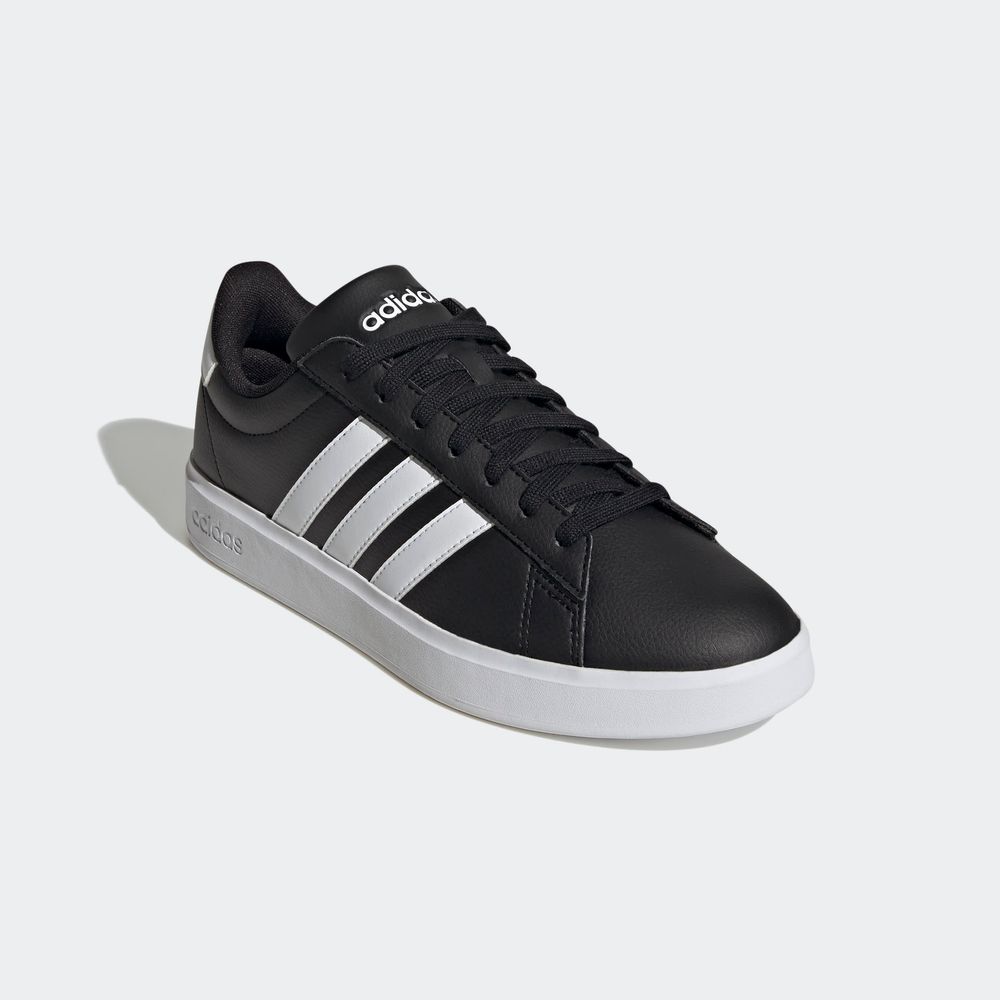Foto 7 pulgar | Tenis Adidas Grand Court Cloudfoam Negros para Hombre