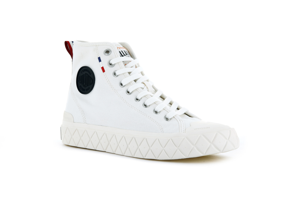 Foto 2 pulgar | Tenis Bota Palladium Palla-Ace-Cvs-Mid color Blanco Unisex