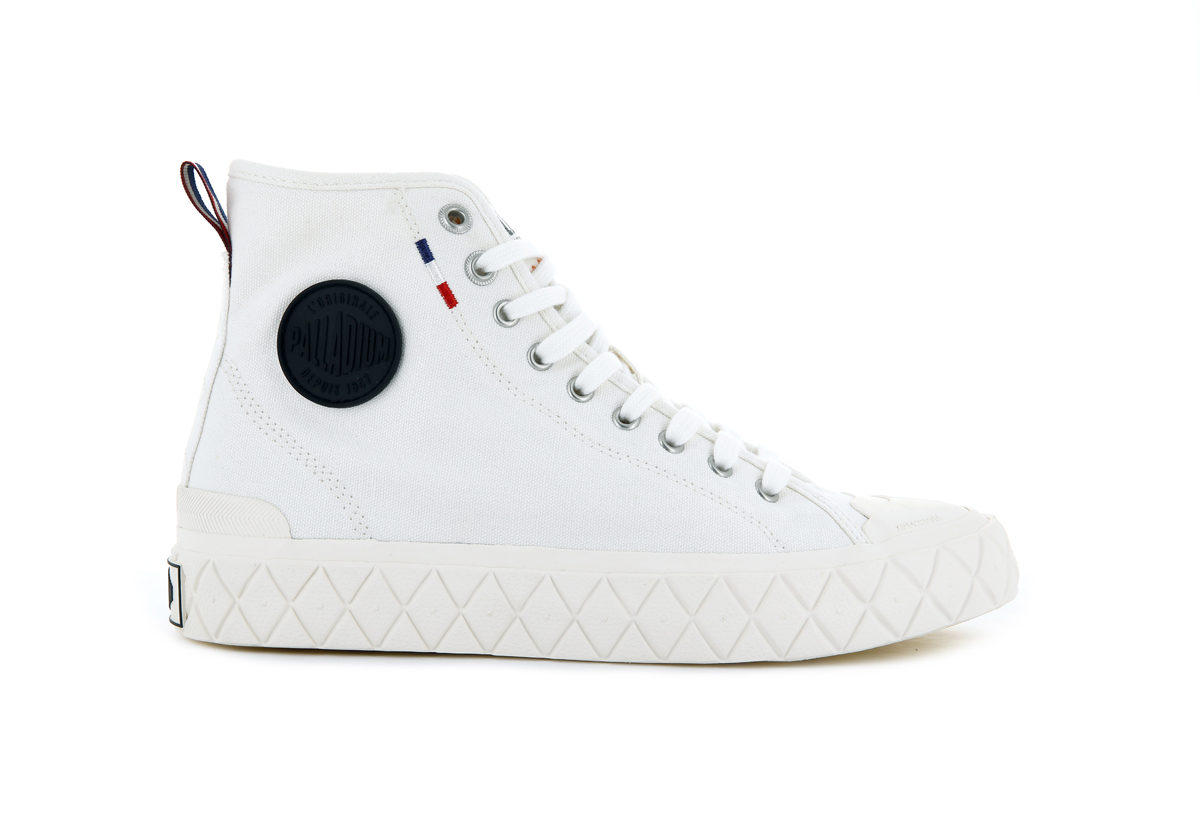 Foto 2 | Tenis Bota Palladium Palla-Ace-Cvs-Mid color Blanco Unisex