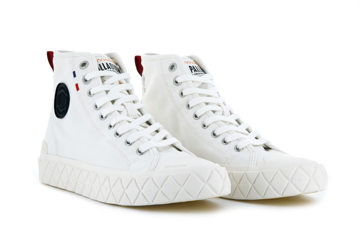 Foto 6 | Tenis Bota Palladium Palla-Ace-Cvs-Mid color Blanco Unisex