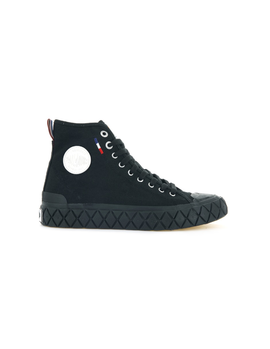 Foto 3 pulgar | Tenis Bota Palladium Palla Ace Cvs Mid Negro Unisex