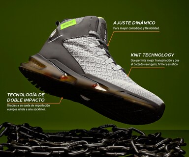 Foto 7 | Tenis 360 Bronx Gris Elite Sneaker