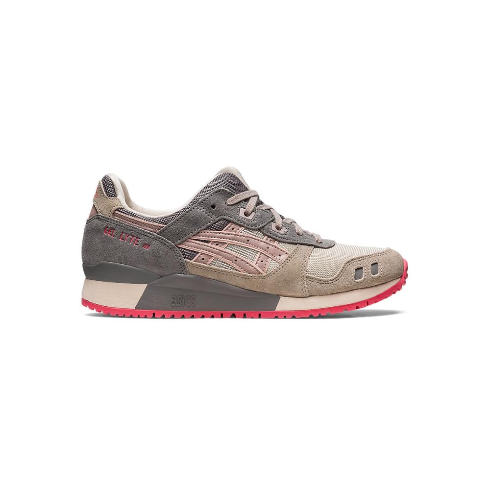 Foto 2 pulgar | Tenis Asics 1201A832.251 color Gris Gel-lyte Iii Og Unisex Casual Caminar