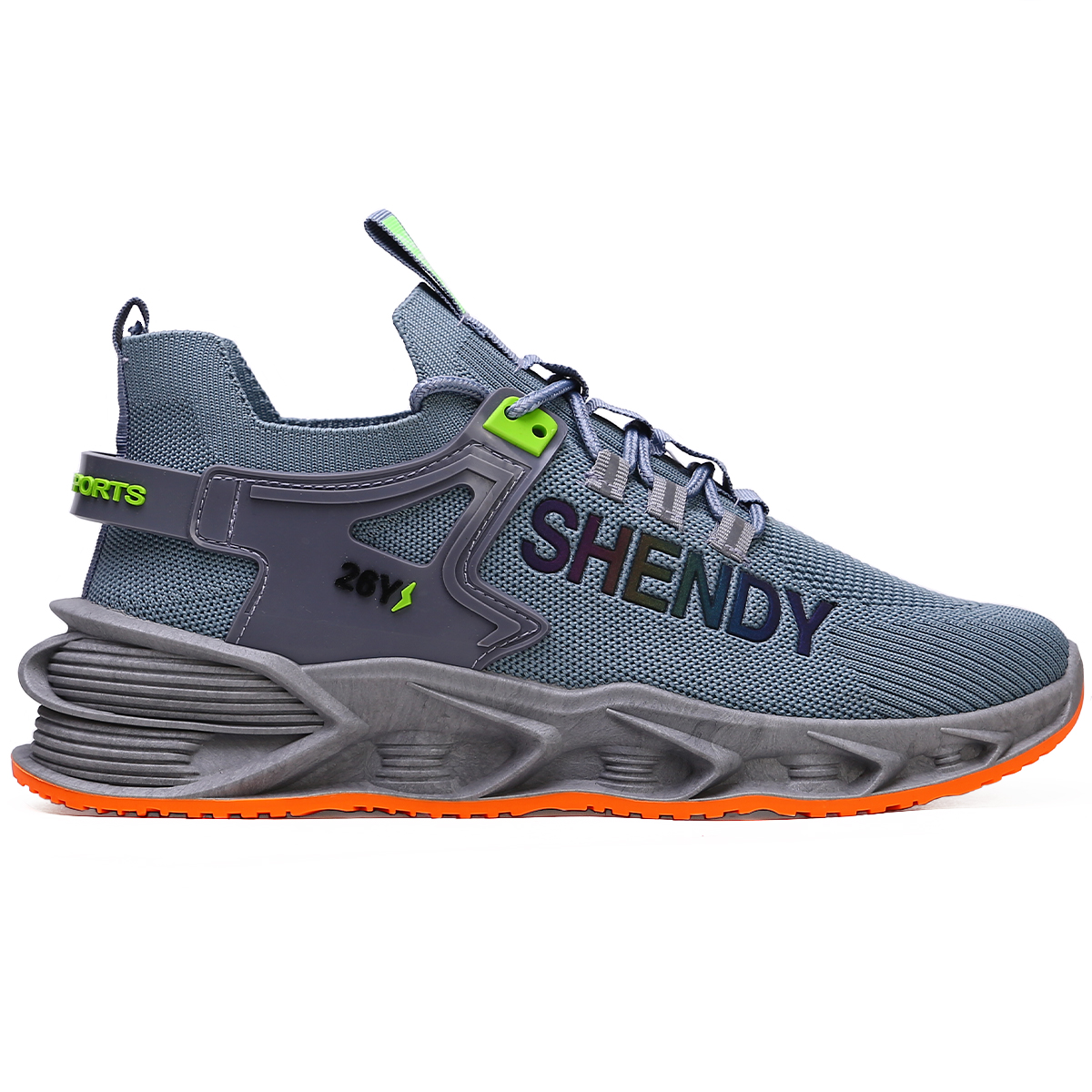 Foto 3 pulgar | Tenis Shendy Vendy color Gris para Hombre