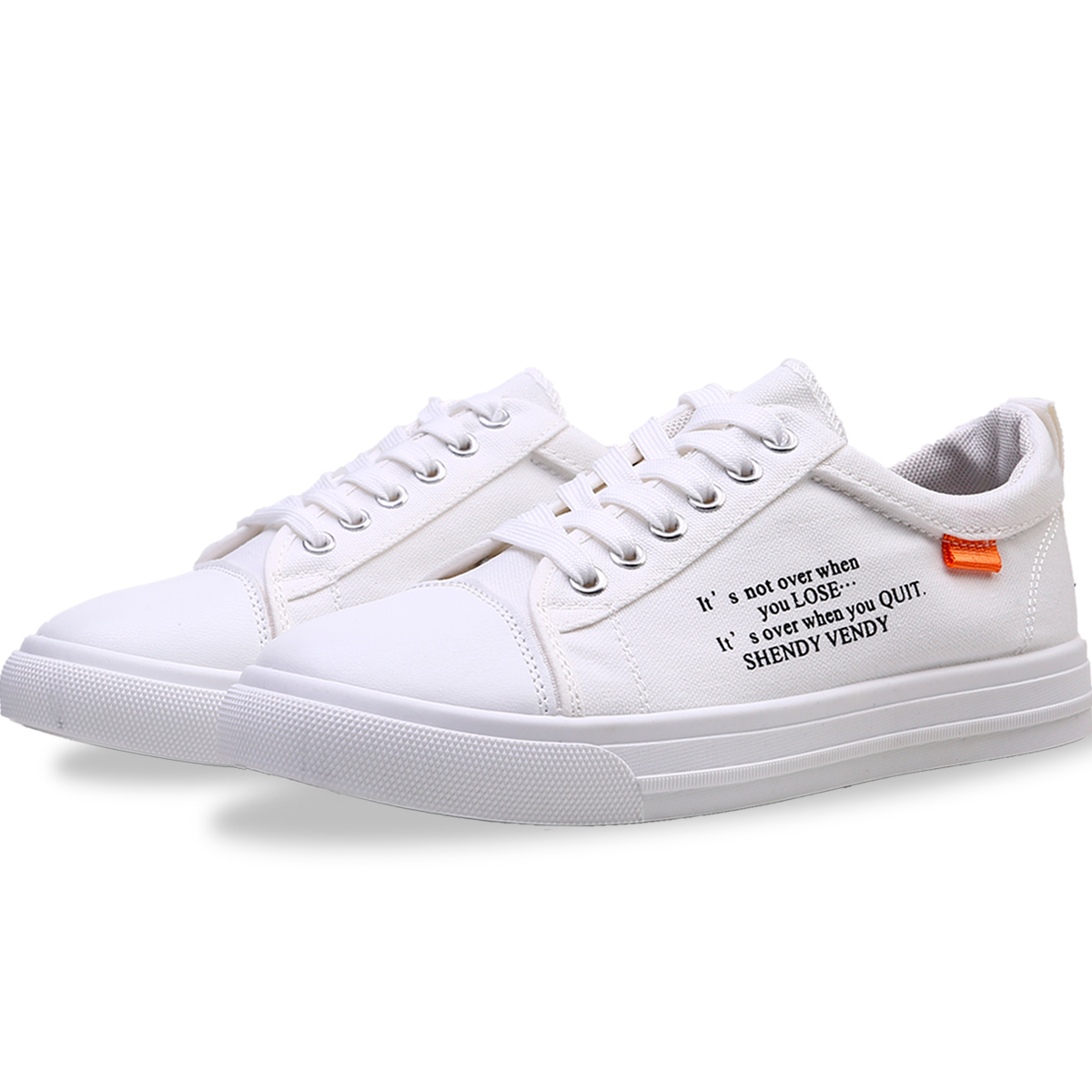 Tenis Shendy Vendy Casual Deportivo Meilen color Blanco