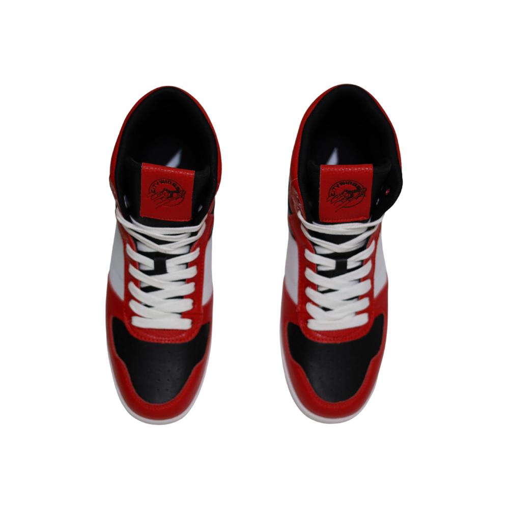 Foto 2 | Tenis Pony City Wings Hi Chicago Unisex Clásico Moda Color Rojo