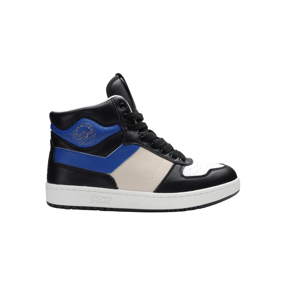 Tenis Pony City Wings Hi Supersonic color Azul Unisex