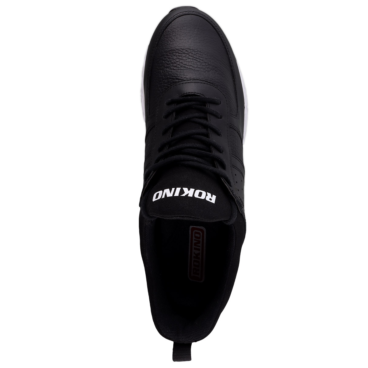 Foto 5 pulgar | Tenis Casual de Piel Rokino 3195 color Negro para Hombre