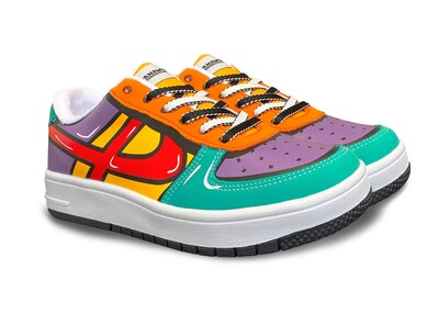 Foto 1 | Tenis Panam Choclo Comic Multicolor para Hombre