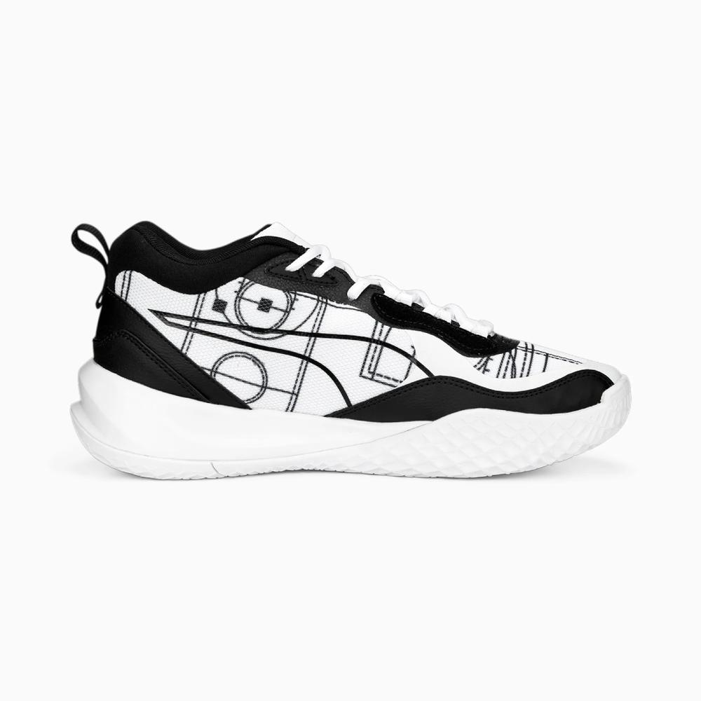 Foto 2 pulgar | Tenis Playmaker Pro Courtside Basketball Negros para Hombre