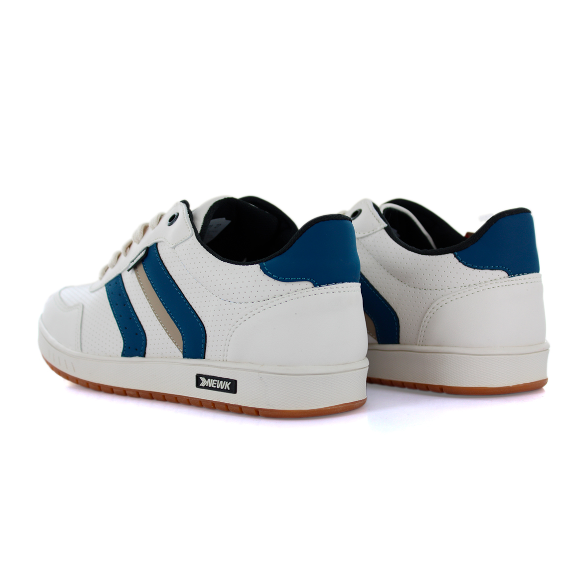 Foto 4 | Tenis Newk AZ99*01 Línea Zaprope color Beige y Azul Unisex