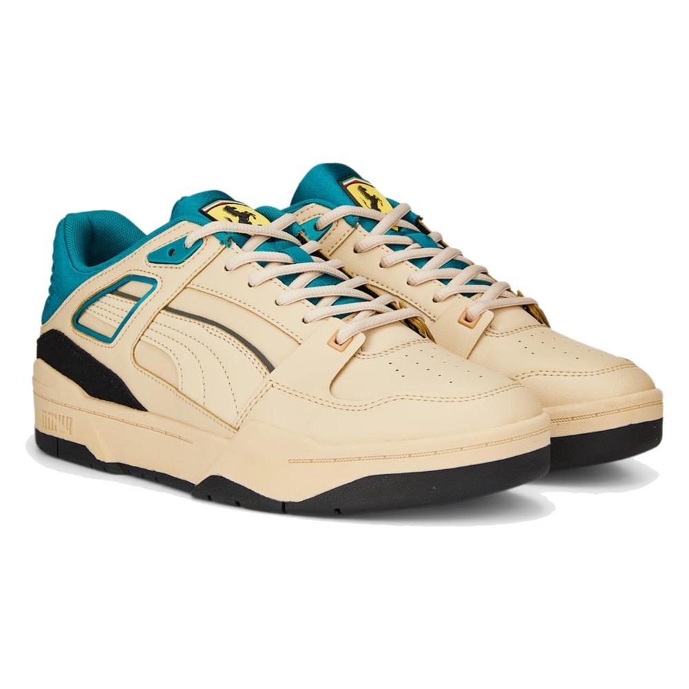 Foto 6 pulgar | Tenis Puma 307576 02 Beige Slipstream Ferrari Motorsport Moda F1 para Hombre
