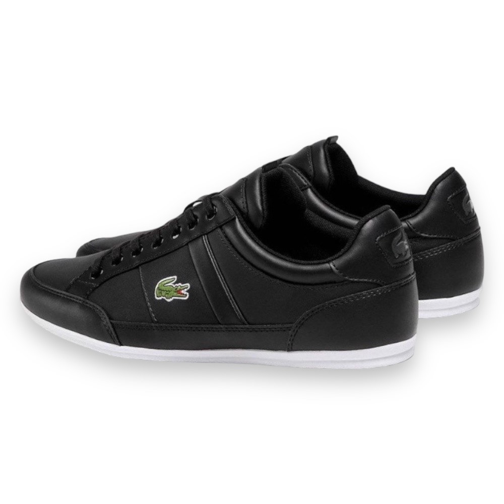 Foto 3 pulgar | Tenis Lacoste Chaymon Negro Con Blanco