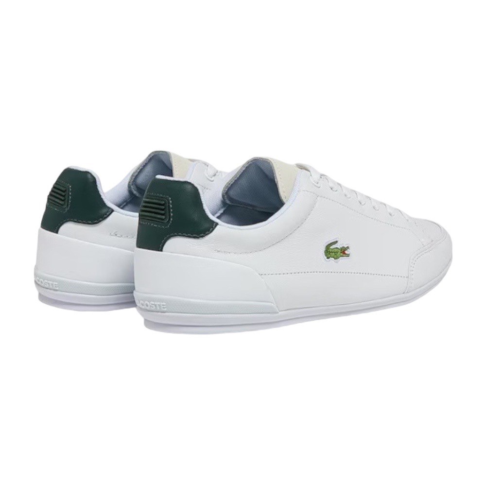 Foto 4 pulgar | Tenis Lacoste Chaymon Crafted White Dark Green 43cma0043