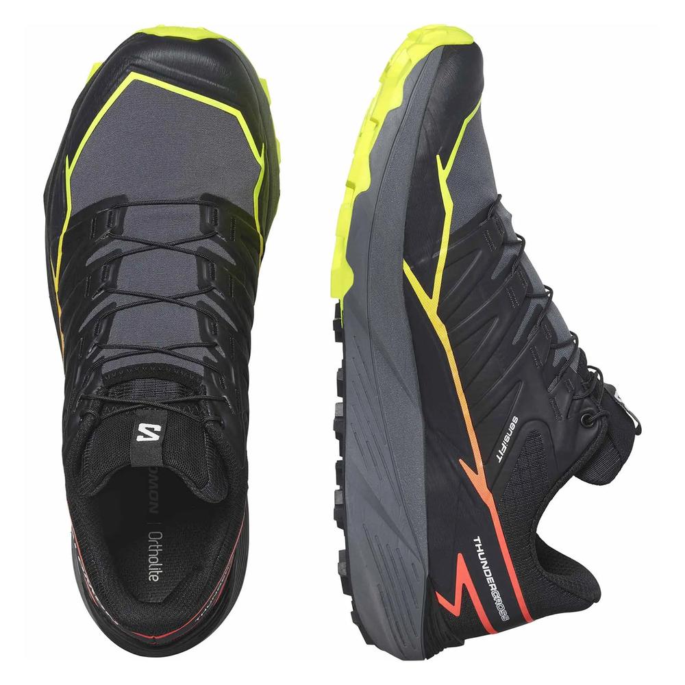 Foto 5 | Tenis Salomon Thundercross L47295400 Negro para Caballero