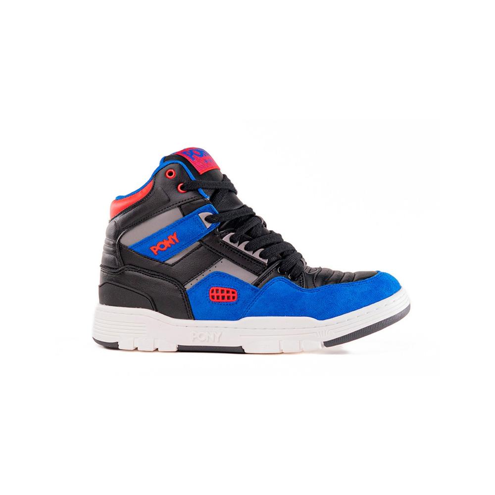 Tenis Pony M-100 Hi Gamer Unisex Azul