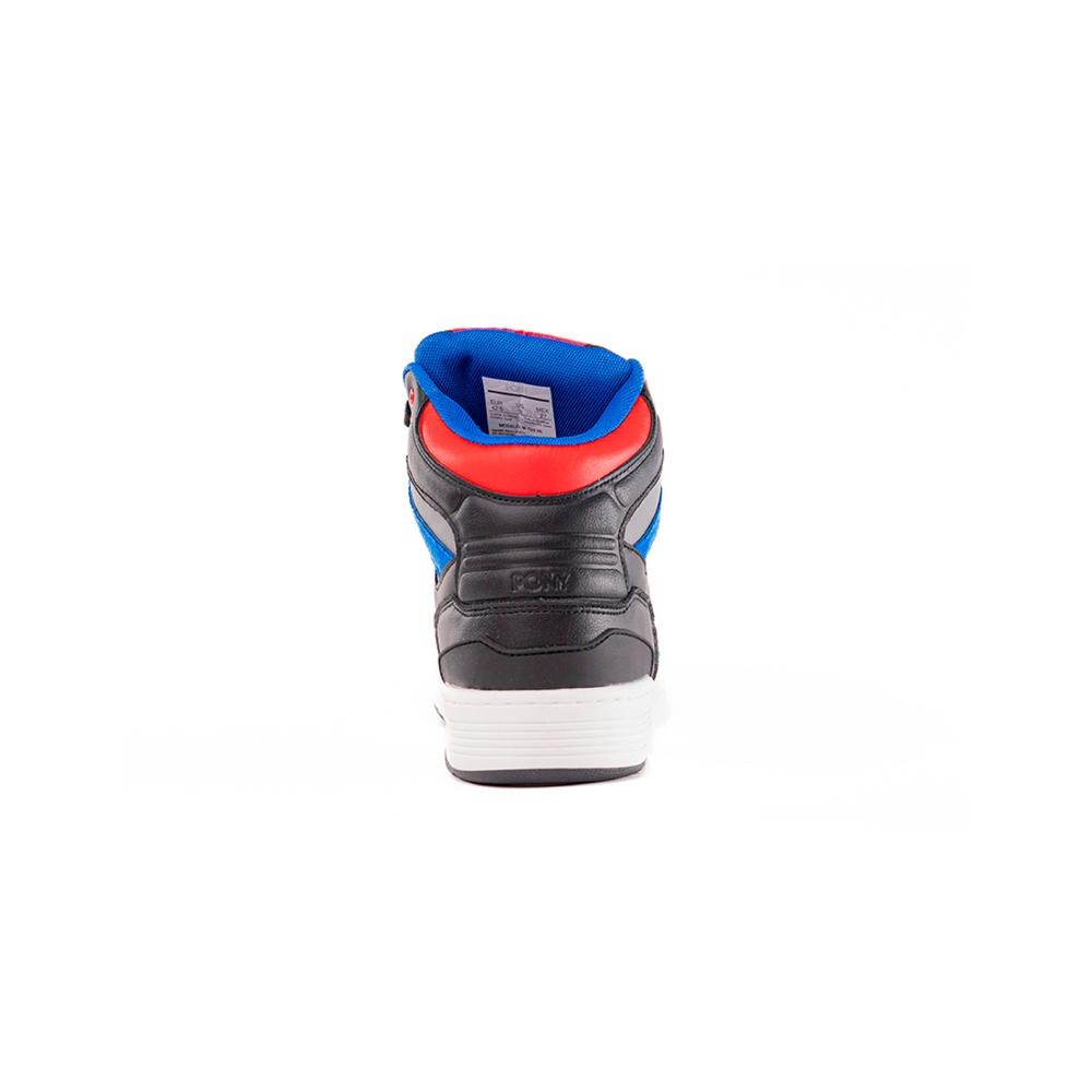 Foto 3 pulgar | Tenis Pony M-100 Hi Gamer Unisex Azul