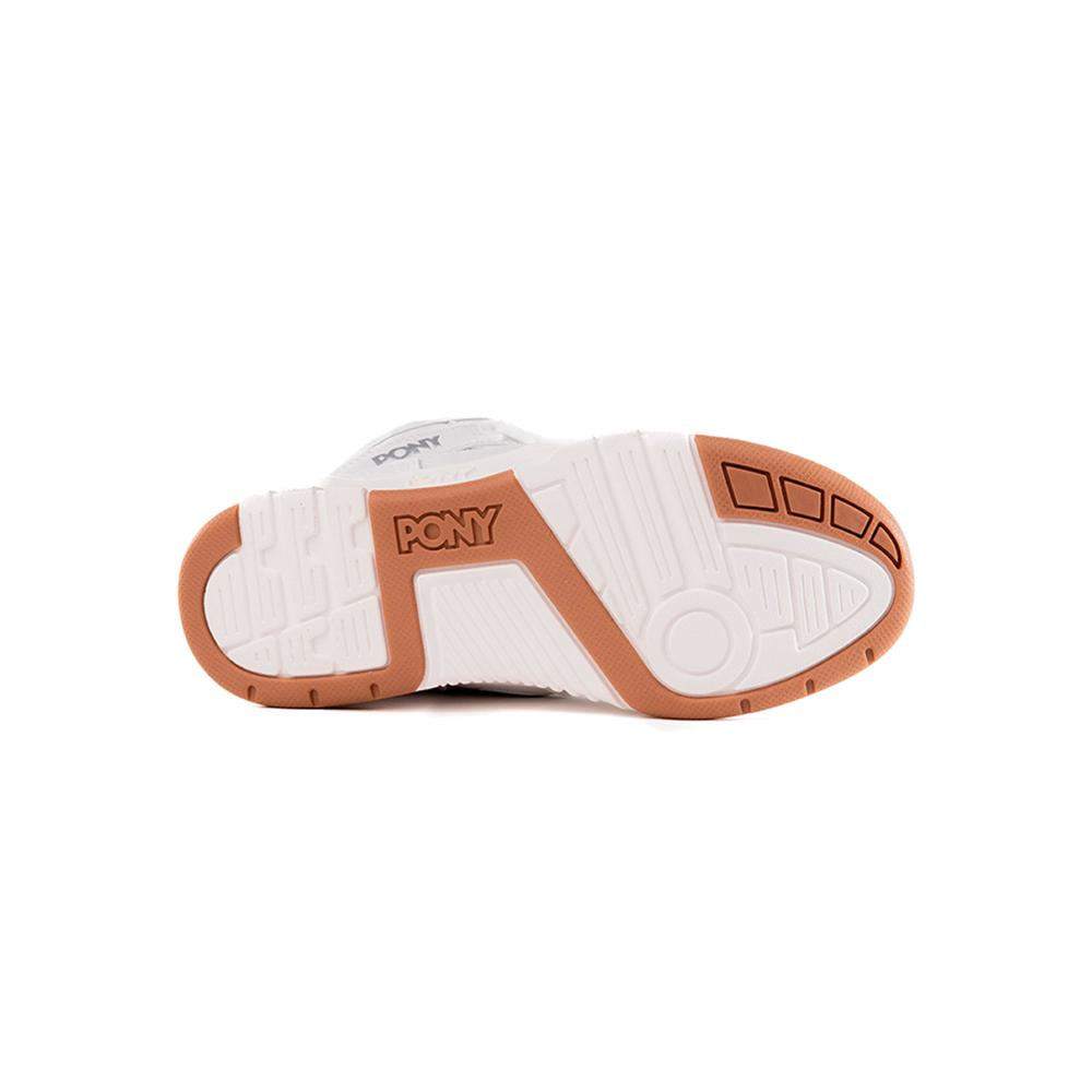 Foto 6 pulgar | Tenis Pony M-100 White Gum Hi Moda Casuales Blancos Unisex