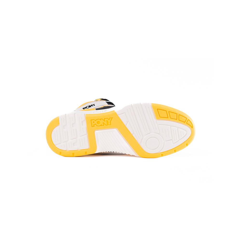 Foto 6 pulgar | Tenis Pony M-100 Yellowstone Hi Unisex Moda Retro color Amarillo