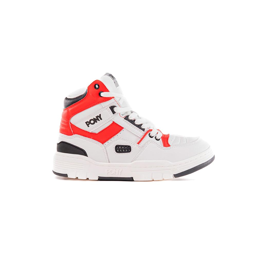 Tenis Pony M-100 Urban Red Hi Moda Casual Rojo Unisex