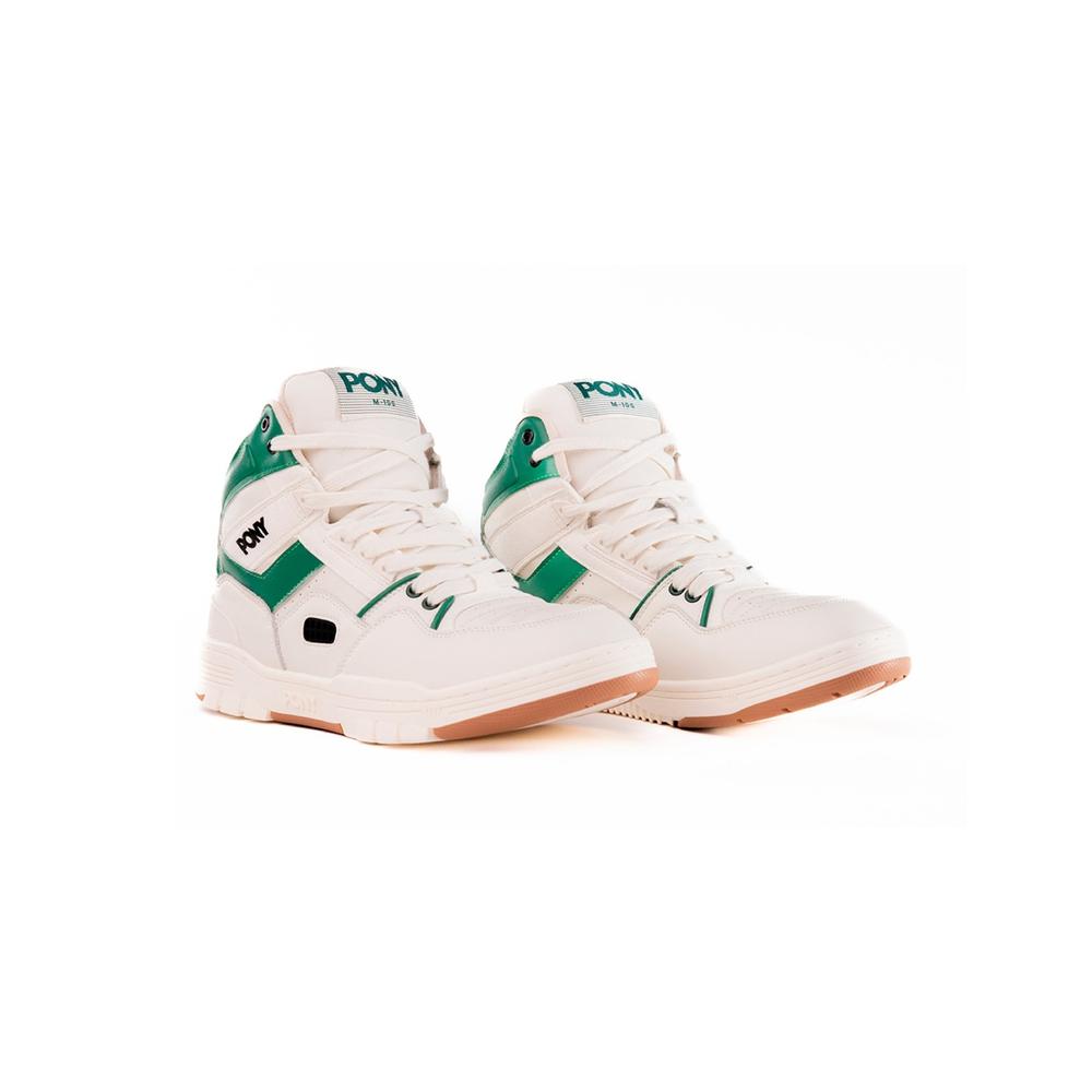 Foto 4 pulgar | Tenis Pony M-100 Unbleached Green Hi Unisex Casual Color Verde