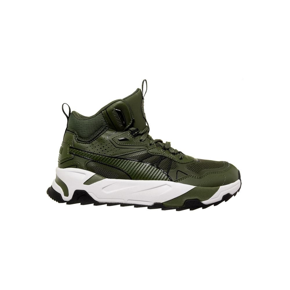Foto 2 pulgar | Tenis Puma Trinity Mid Hybrid Myrtle Verdes Unisex