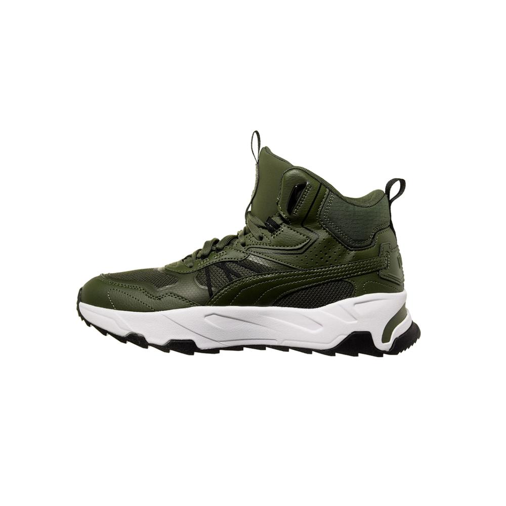 Foto 3 pulgar | Tenis Puma Trinity Mid Hybrid Myrtle Verdes Unisex
