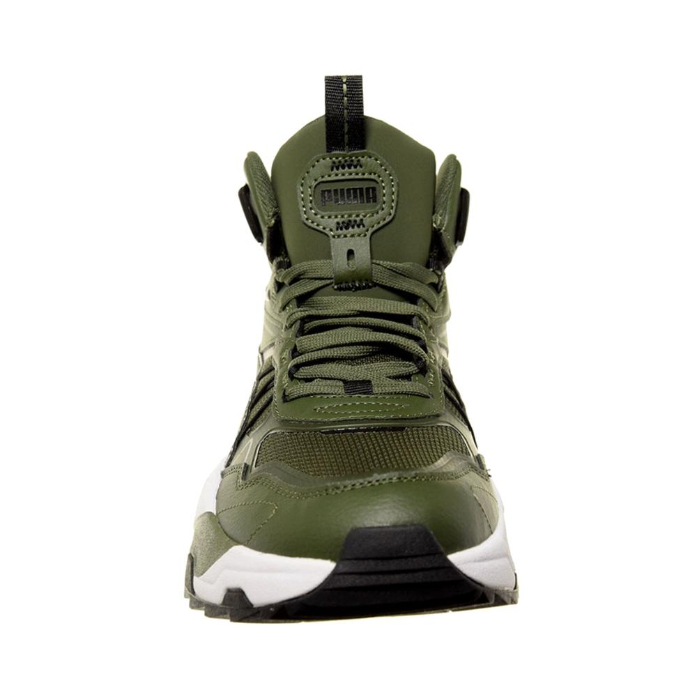 Foto 4 pulgar | Tenis Puma Trinity Mid Hybrid Myrtle Verdes Unisex