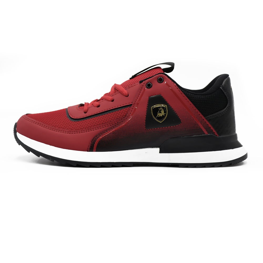 Foto 2 pulgar | Tenis Casuales Lamborghini Rojos para Hombre