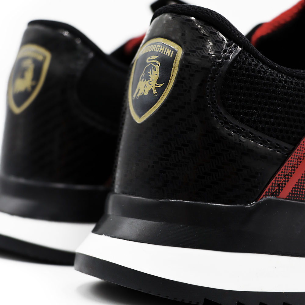 Foto 8 pulgar | Tenis Casuales Lamborghini Rojos para Hombre