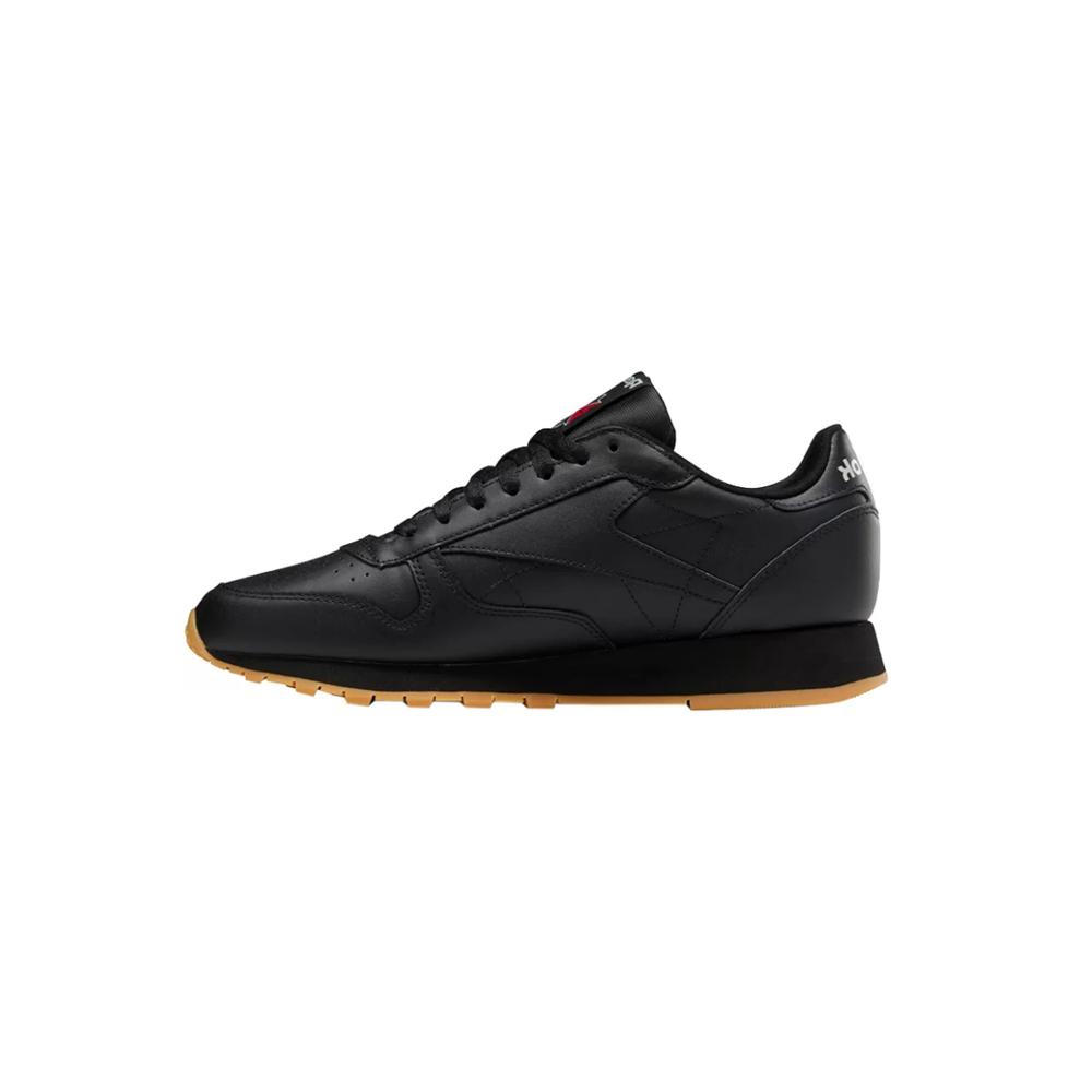 Foto 3 pulgar | Tenis Reebok Classic Leather Negros Unisex