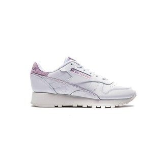 Foto 1 | Tenis Reebok Classic Laether Blancos para Mujer